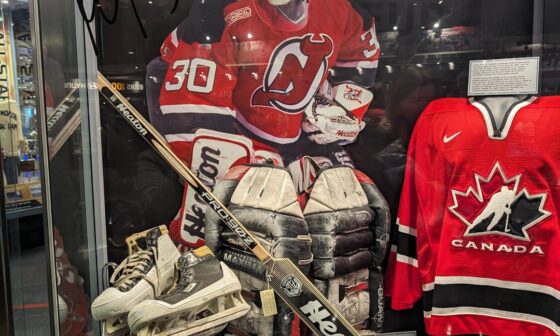 Photos of ALL the NJD exhibits at the hockey hall of fame (spoiler: it's not much)