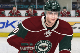 I always liked how the red sweaters looked a little darker in some of the older NHL games (08 pictured here) I know Green sweaters are the way, but the darker red looked great to me.