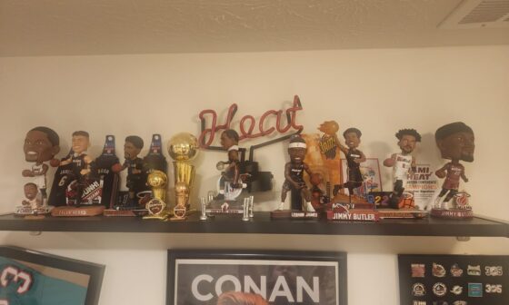 My Heat bobblehead collection. Thought some of you might like.