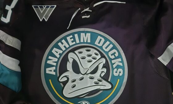 I got the jersey I won at the watch game!