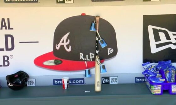 One of my favorite Braves memories: Acuña borrowing Ozzie’s bat, breaking it, and then holding a funeral for it in the dugout