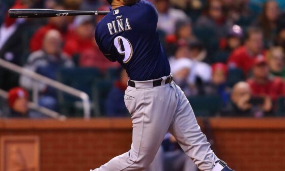 The Milwaukee Brewers are [🍍Manny Piña🍍] days away from the start of their 2024 MLB season.