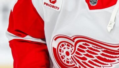 The Detroit Red Wings are winless (0-5) since beginning a jersey ad partnership with a waste management company