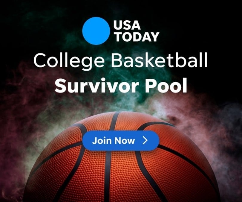 Free NCAA Tournament Survivor Pool from USA Today - $2500 to the winner