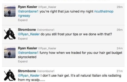 Luongo, Bieksa, and Kesler with the jokes on this day in 2013