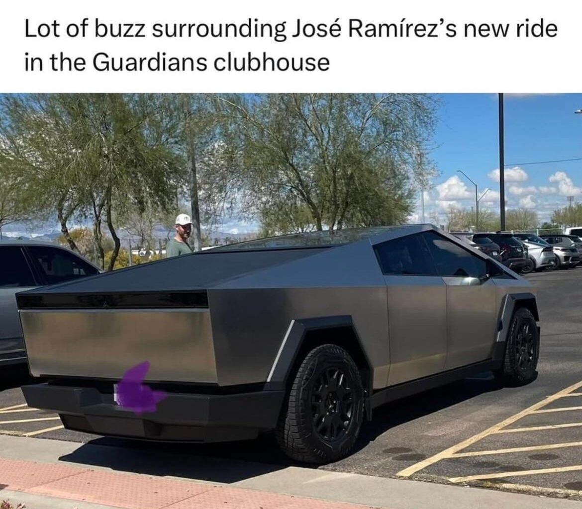 Alright Guardians fans time for a new game, is Jose’s new ride Gas or Trash