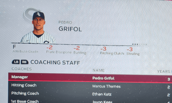 In case anyone was wondering what MLB The Show 24 thinks of our manager...