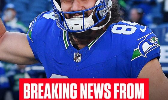 [Schefter] Seahawks free-agent TE Colby Parkinson intends to sign a three-year, $22.5 million deal including $15.5 million guaranteed with the Los Angeles Rams, per sources.