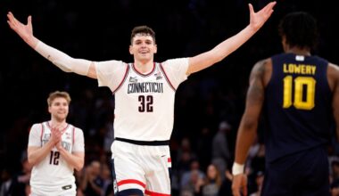 UConn men grab No. 1 overall seed in NCAA Tournament for first time in school history