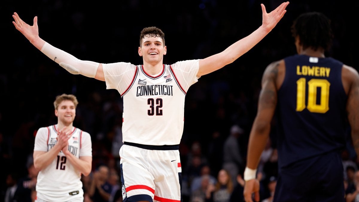 UConn men grab No. 1 overall seed in NCAA Tournament for first time in school history