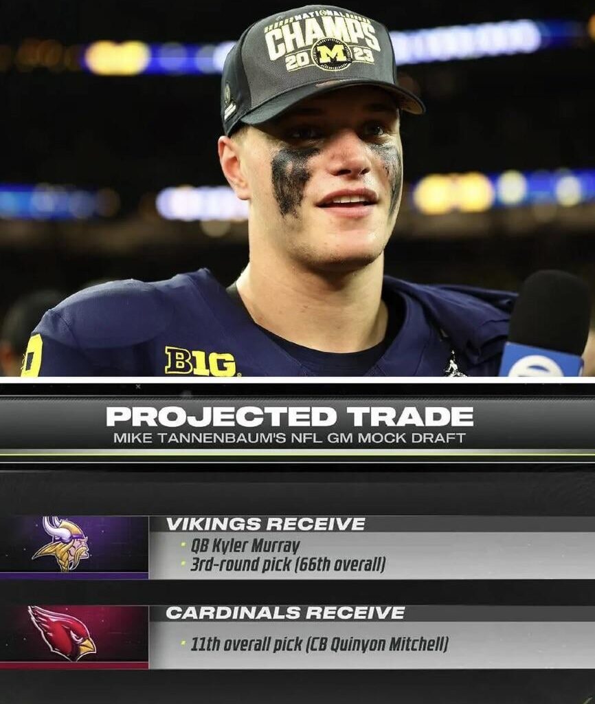 I swear these mock drafts are just A.I. generated at this point