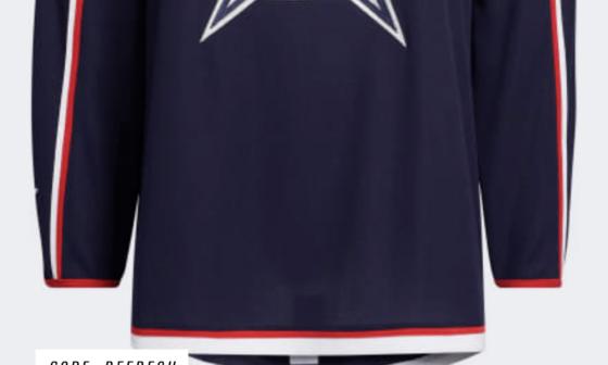 Adidas has CBJ jerseys on sale for $75 with code REFRESH