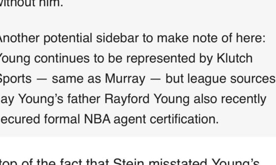 Trae’s dad is now a NBA agent.