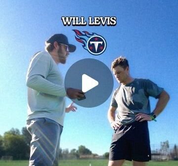 Will Levis working out with Kyle Phillips.