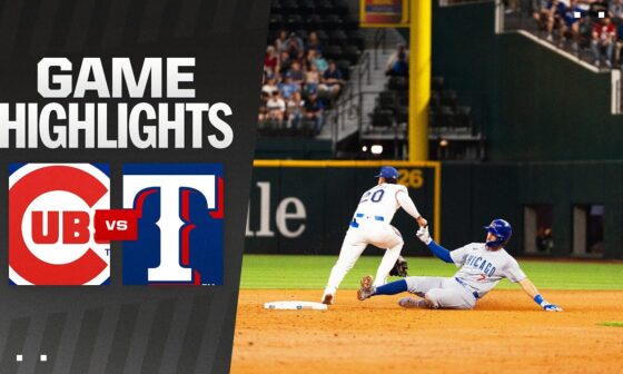 Cubs vs. Rangers Game Highlights (3/31/24) | MLB Highlights