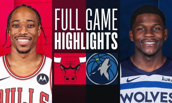 BULLS at TIMBERWOLVES | FULL GAME HIGHLIGHTS | March 31, 2024