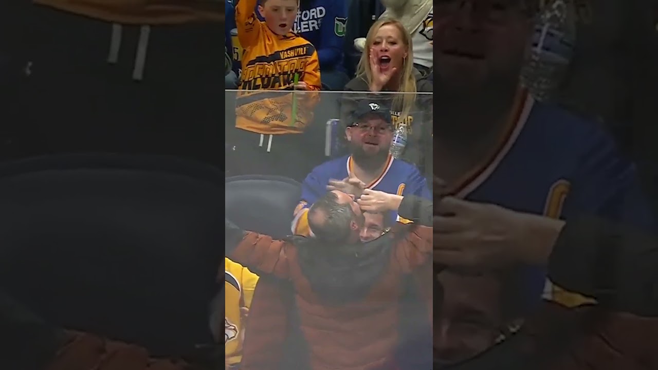 Got a puck and some boos