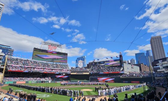 Photo I took from section 115, Opening Day 2024
