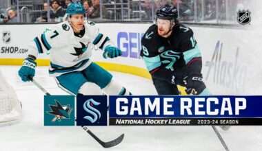 Sharks @ Kraken 4/11 | NHL Highlights 2024