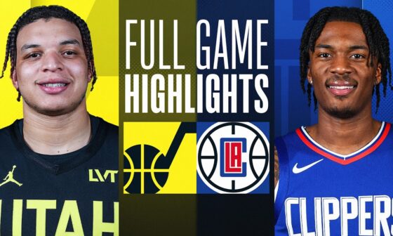 JAZZ at CLIPPERS | FULL GAME HIGHLIGHTS | April 12, 2024