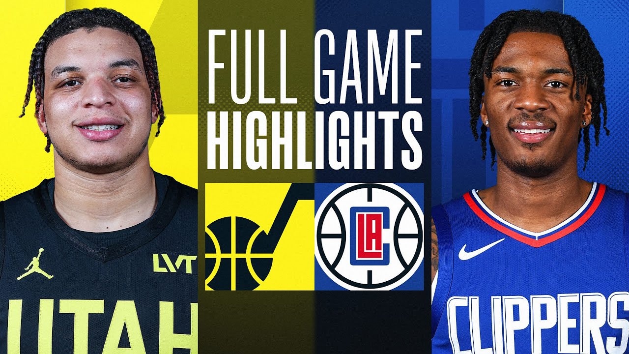 JAZZ at CLIPPERS | FULL GAME HIGHLIGHTS | April 12, 2024