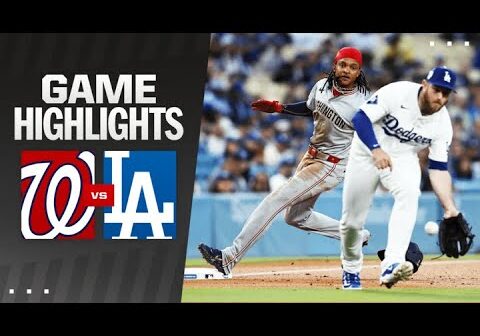 Nationals vs. Dodgers Game Highlights (4/15/24) | MLB Highlights