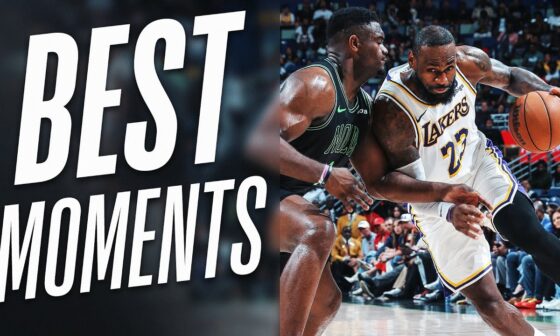 Lakers & Pelicans BEST Matchup Moments 2023-24 Regular Season Series! #BESTofNBA