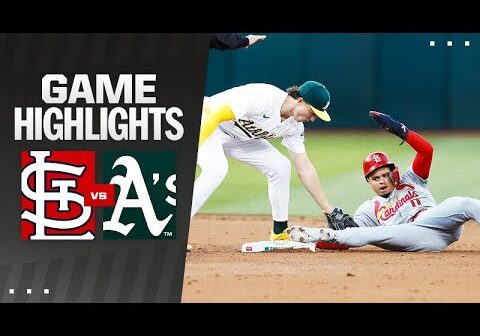 Cardinals vs. A's Game Highlights (4/16/24) | MLB Highlights