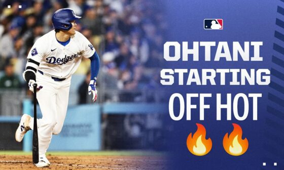 Shohei Ohtani off to a HOT start in 2024! 🔥🔥 (long home runs, milestone hits, and MORE)