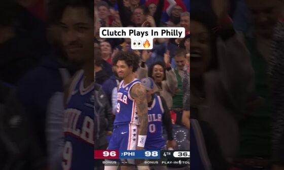 Kelly Oubre Jr & Nick Batum’s Clutch Plays Bring Sixers Fan To Their Feet! #SoFiPlayIn 🔥| #Shorts