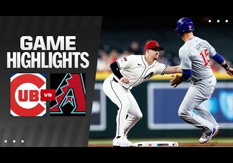 Cubs vs. D-backs Game Highlights (4/17/24) | MLB Highlights