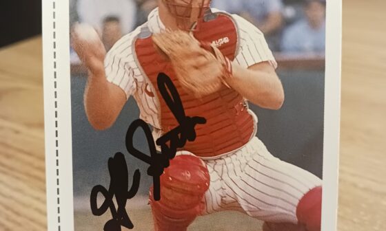 Posting a Reds autographed card every day until we win the World Series. Day 311: Glenn Sutko