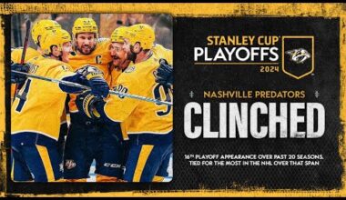 Nashville Predators 2023-24 Plays of the Year