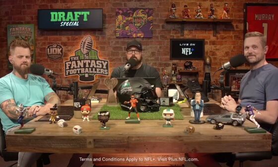 Watch the Fantasy Footballers Draft Special on NFL+