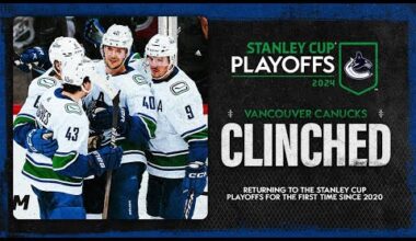 Vancouver Canucks 2023-24 Plays of the Year