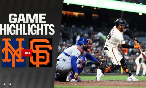 Mets vs. Giants Game Highlights (4/23/24) | MLB Highlights