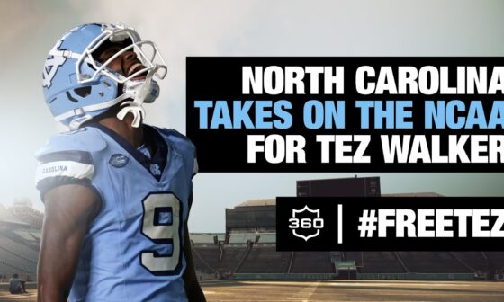 #FREETEZ Tez Walker & North Carolina take on the NCAA and inspire a movement | NFL360