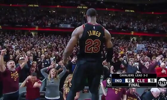 Final 5:09 WILD GAME 5 ENDING Pacers vs Cavaliers - 2018 NBA Playoffs