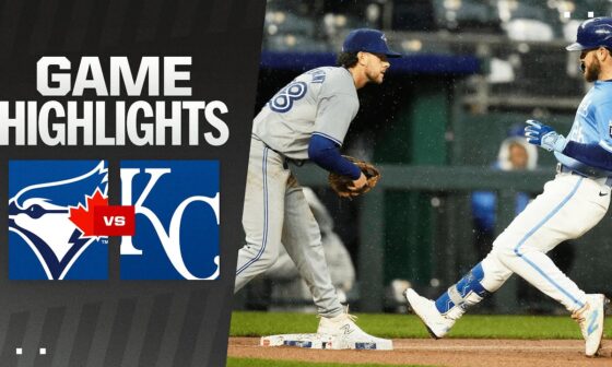 Blue Jays vs. Royals Game Highlights (4/25/24) | MLB Highlights