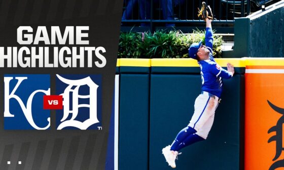 Royals vs. Tigers Game Highlights (4/26/24) | MLB Highlights