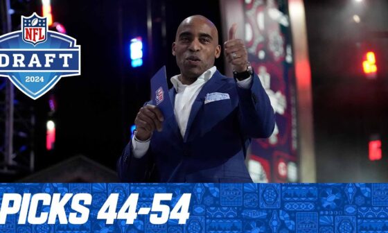 Picks 44-54: The First Safety is Off the Board! | 2024 NFL Draft