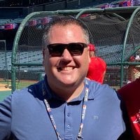 [Rhett Bollinger] Zac Kristofak is here in the #Angels clubhouse. So a roster move is coming.