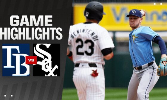 Rays vs. White Sox Game Highlights (4/28/24) | MLB Highlights