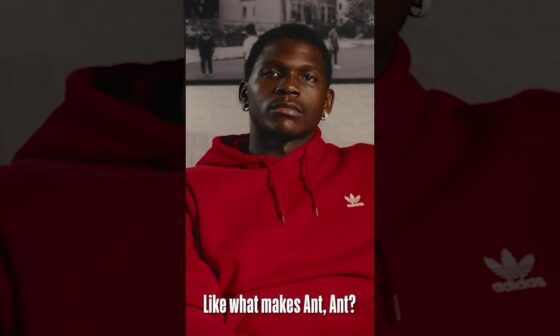 “What makes Ant, Ant?” - Anthony Edwards talks his game on Pass the Rock in the NBA App! | #Shorts