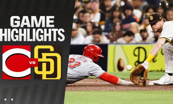Reds vs. Padres Game Highlights (4/29/24) | MLB Highlights