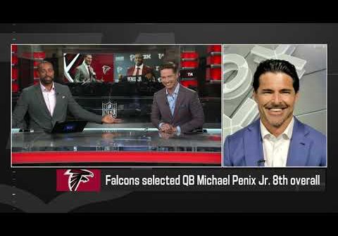 How does Drafting Michael Penix affect where Kirk Cousins stands as Falcons QB1 | NFL Total Access