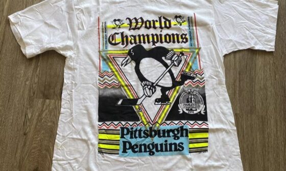 Really excited about this beautifully ugly shirt I just won on eBay from 1991