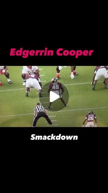 Brian Baldinger on Instagram: "@aggiefootball @edgerrin.cooper delivering another smackdown.  I can hear the HITS all the way in Jersey. @baldynfl #BaldysBreakdowns"