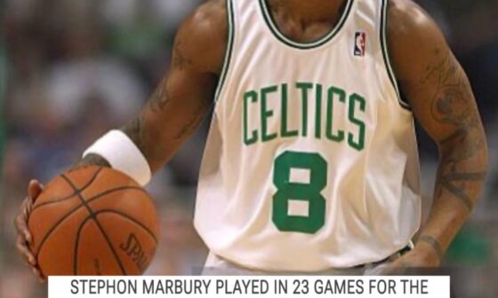 Well Known Former NBA Player That You Probably Forgot Played For The Celtics: Stephon Marbury