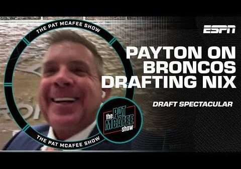 Sean Payton describes why Broncos drafted Bo Nix at No. 12 | Pat McAfee Draft Spectacular
